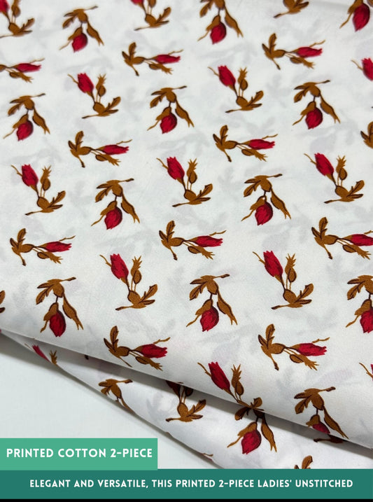 Cotton printed 2 pc
