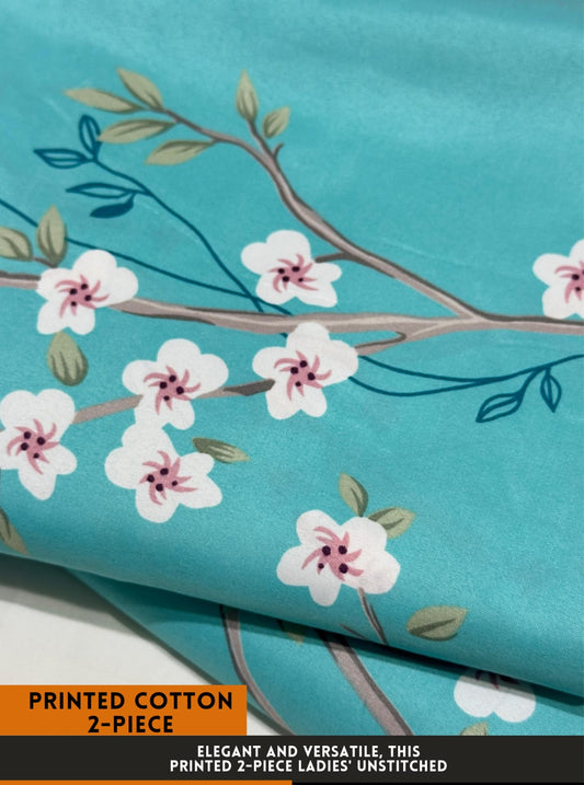 Cotton printed 2 pc