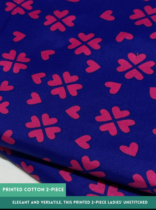 Cotton printed 2 pc