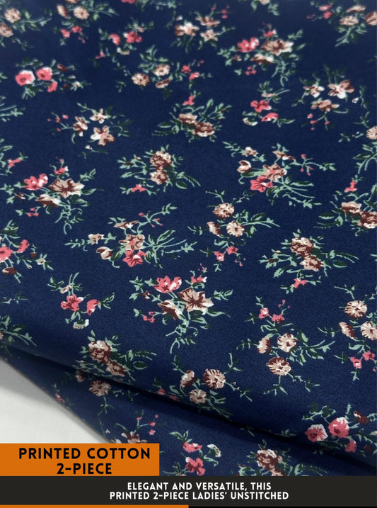 2 Piece Printed Summer Cotton