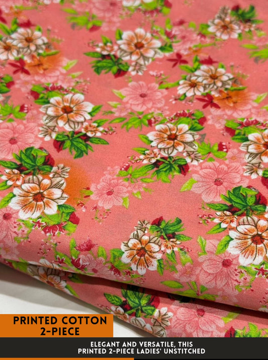2 Piece Printed Summer Cotton