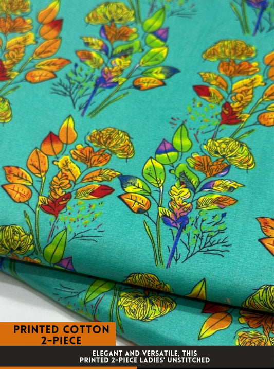 2 Piece Printed Summer Cotton
